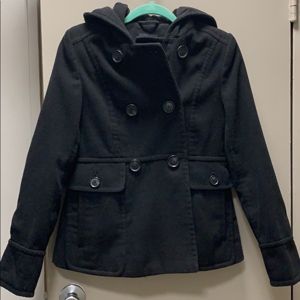 A.n.a pea coat style coat